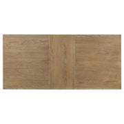 Adina 89-inch Extension Dining Table Distressed Light Brown - 193611