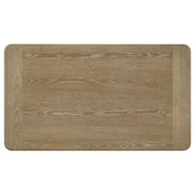 Adina Rectangular Wood Coffee Table Distressed Light Brown - 722858