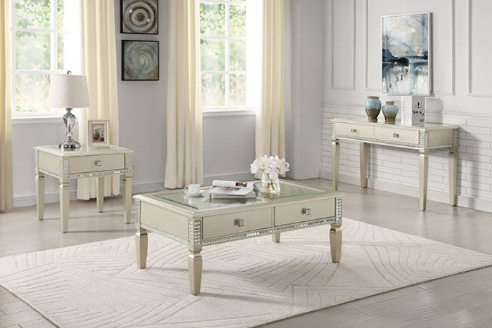 Adina Silver Sofa Table - CM4512S