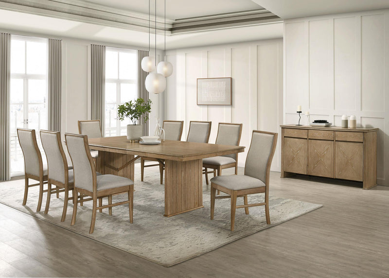 Adina Upholstered Dining Side Chair Barley (Set of 2) - 193612
