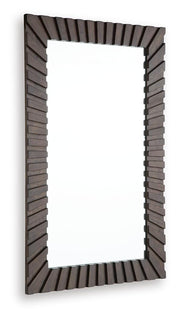 Advin Dark Brown Accent Mirror - A8010428