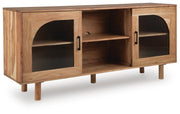 Adway Natural Brown Accent Cabinet - A4000709