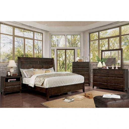 Agapetos Walnut Mirror - CM7581M