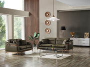 Ahsen 3-pieces (Sofa & Loveseat & Chair) Livingroom in Khaki - 200-ELIF-AHS-MOD-KHA-321