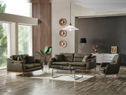 Ahsen 3-pieces (Sofa & Loveseat & Chair) Livingroom in Light Grey - 200-ELIF-AHS-MOD-LGRY-321