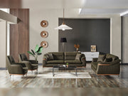 Ahsen 3-pieces (Sofa & Loveseat & Chair) Livingroom in Light Grey - 200-ELIF-AHS-MOD-LGRY-321
