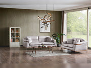 Ahsen Convertible Loveseat in Khaki - 200-ELIF-AHS-MOD-KHA-2