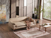 Ahsen Convertible Loveseat in Khaki - 200-ELIF-AHS-MOD-KHA-2