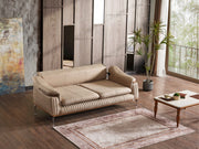 Ahsen Convertible Loveseat in Khaki - 200-ELIF-AHS-MOD-KHA-2
