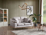 Ahsen Convertible Loveseat in Light Grey - 200-ELIF-AHS-MOD-LGRY-2