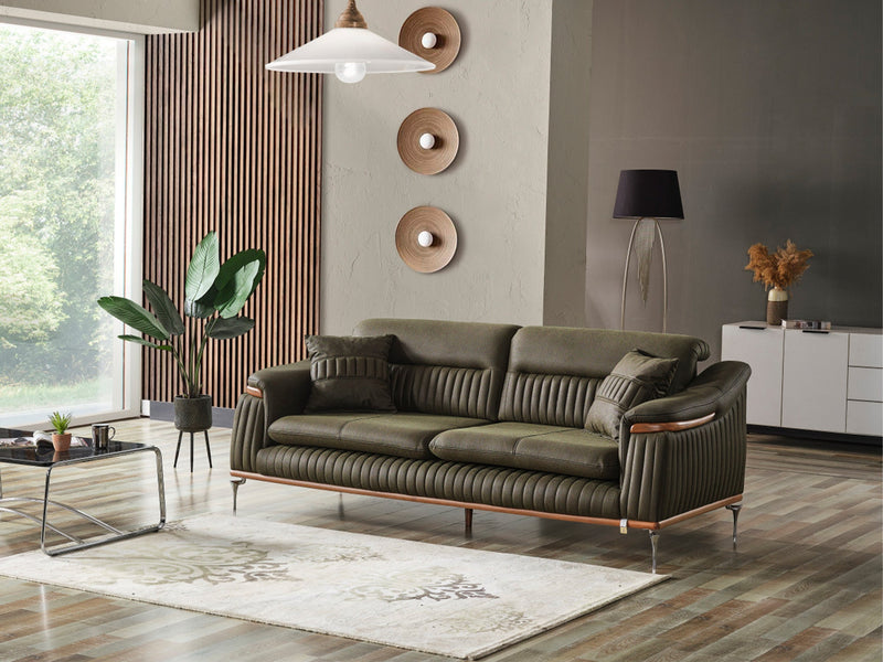Ahsen Convertible Loveseat in Light Grey - 200-ELIF-AHS-MOD-LGRY-2