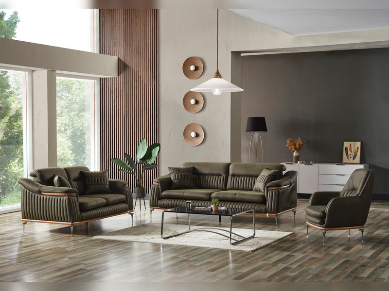 Ahsen Convertible Loveseat in Light Grey - 200-ELIF-AHS-MOD-LGRY-2