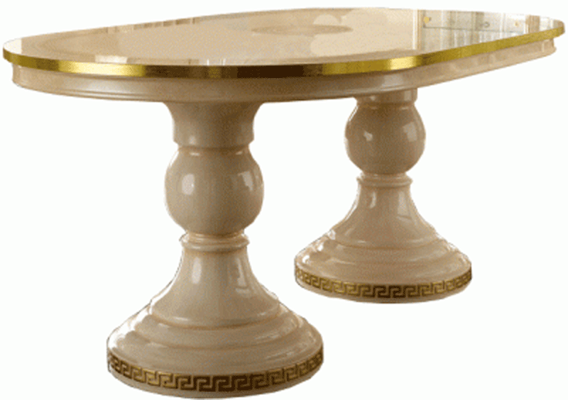 Aida Dining Table w/18" ext. - i18333