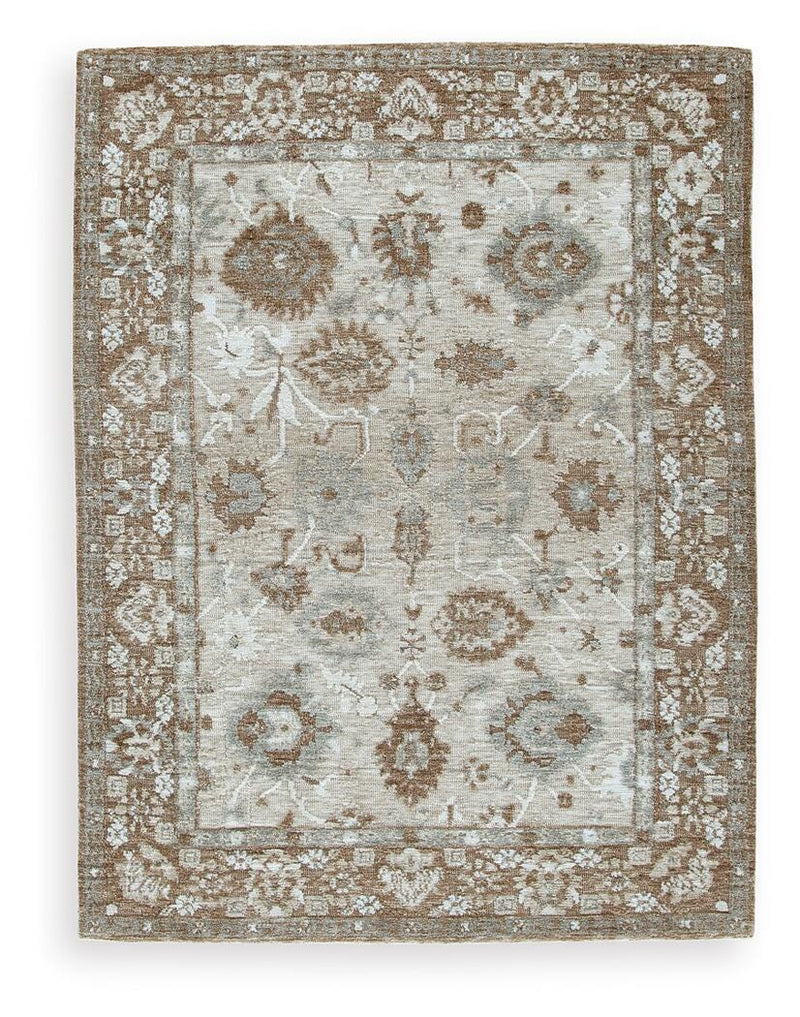 Ainswick Brown/Beige/Gray Memory Foam Medium Rug - R407882