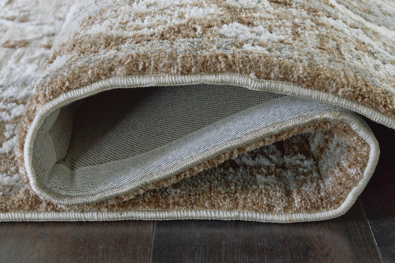 Ainswick Brown/Beige/Gray Memory Foam Medium Rug - R407882