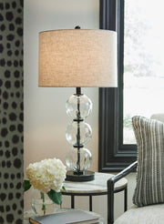 Airbal Clear/Black Table Lamp (Set of 2) - L431604
