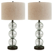 Airbal Clear/Black Table Lamp (Set of 2) - L431604