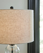 Airbal Clear/Black Table Lamp (Set of 2) - L431604