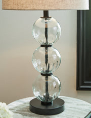 Airbal Clear/Black Table Lamp (Set of 2) - L431604