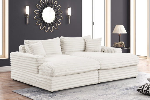 Ajax Cream Double Chaise - AJAX-CREAM-CS