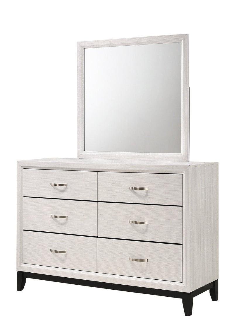Akerson Chalk Panel Bedroom Set - Gate FurnitureBedroom Set