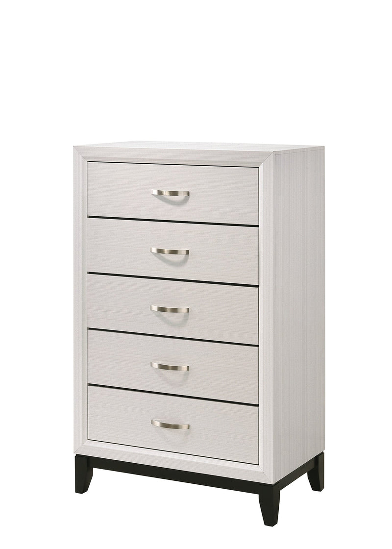 Akerson Chalk Panel Bedroom Set - Gate FurnitureBedroom Set
