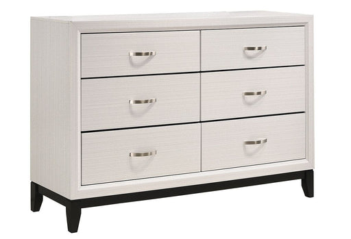 Akerson Chalk White Dresser - Gate FurnitureDresser