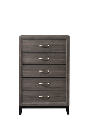 Akerson Gray Panel Bedroom Set - Gate FurnitureBedroom Set