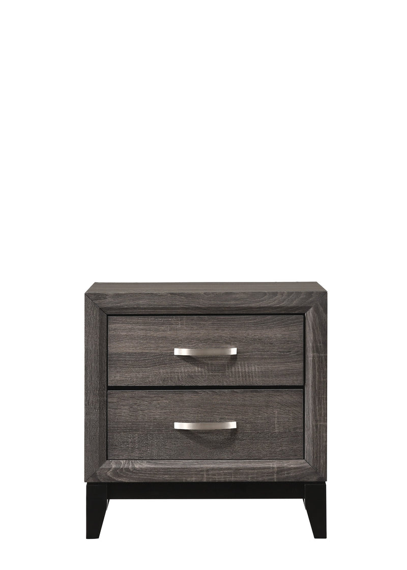 Akerson Gray Panel Bedroom Set - Gate FurnitureBedroom Set