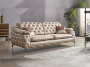 Akik 3-pieces (Sofa & Loveseat & Chair) Livingroom in Anthracite - 200-ELIF-AKI-E113-321
