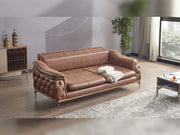 Akik 3-pieces (Sofa & Loveseat & Chair) Livingroom in Beige - Brown - 200-ELIF-AKI-E112-321