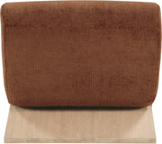 Akira Fabric Upholstered Accent Chair in Cognac - 33071Cognac-C