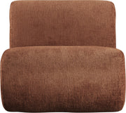 Akira Fabric Upholstered Accent Chair in Cognac - 33072Cognac-C