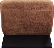 Akira Fabric Upholstered Accent Chair in Cognac - 33072Cognac-C