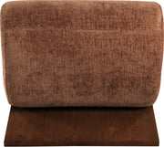 Akira Fabric Upholstered Accent Chair in Cognac - 33073Cognac-C