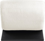 Akira Fabric Upholstered Accent Chair in Cream - 33072Cream-C