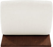 Akira Fabric Upholstered Accent Chair in Cream - 33073Cream-C
