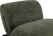 Akira Fabric Upholstered Accent Chair in Green - 33072Green-C