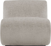 Akira Fabric Upholstered Accent Chair in Grey - 33072Grey-C