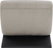 Akira Fabric Upholstered Accent Chair in Grey - 33072Grey-C
