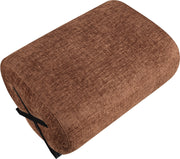 Akira Fabric Upholstered Ottoman in Cognac - 33072Cognac-Ott