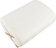 Akira Fabric Upholstered Ottoman in Cream - 33071Cream-Ott