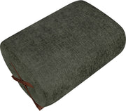 Akira Fabric Upholstered Ottoman in Green - 33073Green-Ott