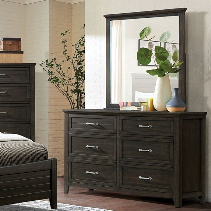 Alaina Walnut Dresser - FOA7916D