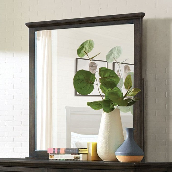 Alaina Walnut Mirror - FOA7916M