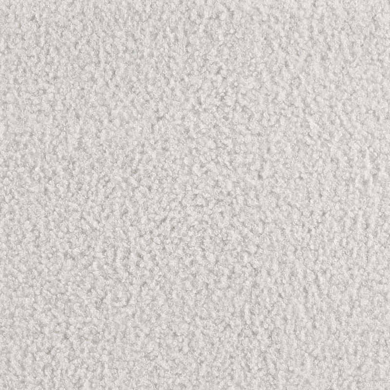 Alamosa Boucle Upholstered Eastern King Platform Bed White  - 310078KE