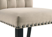 Alana Velvet Upholstered Dining Side Chair Sand (Set of 2) - 115182