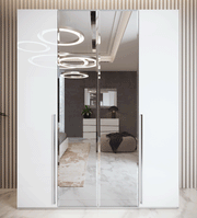 Alba Bedroom W/ Light Set - Gate Furniture