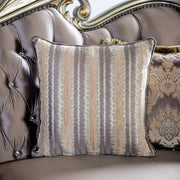 Albacete Champagne/Purple Loveseat - FM65006PR-LV