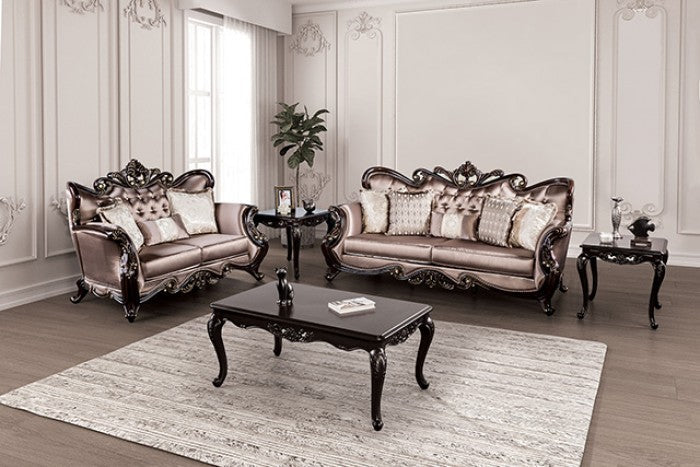 Albacete Dark Cherry/Brown Chair - FM65006BR-CH